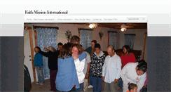 Desktop Screenshot of faithmissionintl.org